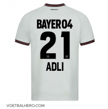 Bayer Leverkusen Amine Adli #21 Uit tenue 2023-24 Korte Mouwen