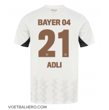 Bayer Leverkusen Amine Adli #21 Uit tenue 2024-25 Korte Mouwen