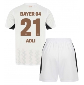 Bayer Leverkusen Amine Adli #21 Uit tenue Kids 2024-25 Korte Mouwen (+ broek)