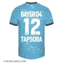 Bayer Leverkusen Edmond Tapsoba #12 Derde tenue 2023-24 Korte Mouwen