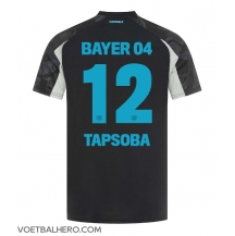 Bayer Leverkusen Edmond Tapsoba #12 Derde tenue 2024-25 Korte Mouwen