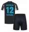 Bayer Leverkusen Edmond Tapsoba #12 Derde tenue Kids 2024-25 Korte Mouwen (+ broek)