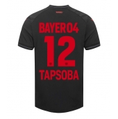 Bayer Leverkusen Edmond Tapsoba #12 Thuis tenue 2023-24 Korte Mouwen