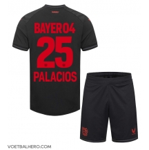 Bayer Leverkusen Exequiel Palacios #25 Thuis tenue Kids 2023-24 Korte Mouwen (+ broek)