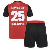 Bayer Leverkusen Exequiel Palacios #25 Thuis tenue Kids 2024-25 Korte Mouwen (+ broek)