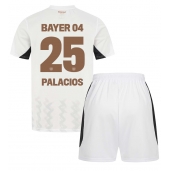 Bayer Leverkusen Exequiel Palacios #25 Uit tenue Kids 2024-25 Korte Mouwen (+ broek)