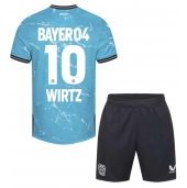 Bayer Leverkusen Florian Wirtz #10 Derde tenue Kids 2023-24 Korte Mouwen (+ broek)