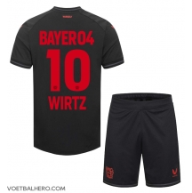 Bayer Leverkusen Florian Wirtz #10 Thuis tenue Kids 2023-24 Korte Mouwen (+ broek)