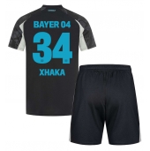 Bayer Leverkusen Granit Xhaka #34 Derde tenue Kids 2024-25 Korte Mouwen (+ broek)