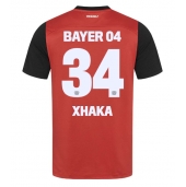 Bayer Leverkusen Granit Xhaka #34 Thuis tenue 2024-25 Korte Mouwen