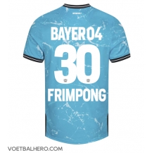 Bayer Leverkusen Jeremie Frimpong #30 Derde tenue 2023-24 Korte Mouwen