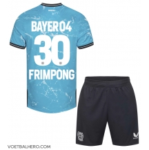 Bayer Leverkusen Jeremie Frimpong #30 Derde tenue Kids 2023-24 Korte Mouwen (+ broek)