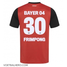 Bayer Leverkusen Jeremie Frimpong #30 Thuis tenue 2024-25 Korte Mouwen