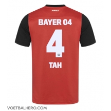 Bayer Leverkusen Jonathan Tah #4 Thuis tenue 2024-25 Korte Mouwen