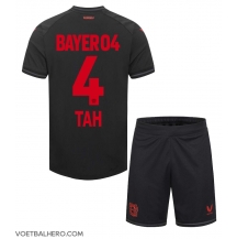 Bayer Leverkusen Jonathan Tah #4 Thuis tenue Kids 2023-24 Korte Mouwen (+ broek)