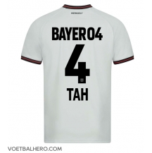 Bayer Leverkusen Jonathan Tah #4 Uit tenue 2023-24 Korte Mouwen