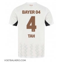 Bayer Leverkusen Jonathan Tah #4 Uit tenue 2024-25 Korte Mouwen