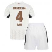 Bayer Leverkusen Jonathan Tah #4 Uit tenue Kids 2024-25 Korte Mouwen (+ broek)