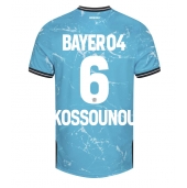 Bayer Leverkusen Odilon Kossounou #6 Derde tenue 2023-24 Korte Mouwen