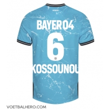 Bayer Leverkusen Odilon Kossounou #6 Derde tenue 2023-24 Korte Mouwen