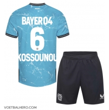 Bayer Leverkusen Odilon Kossounou #6 Derde tenue Kids 2023-24 Korte Mouwen (+ broek)