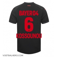 Bayer Leverkusen Odilon Kossounou #6 Thuis tenue 2023-24 Korte Mouwen