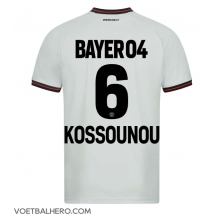 Bayer Leverkusen Odilon Kossounou #6 Uit tenue 2023-24 Korte Mouwen