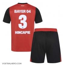 Bayer Leverkusen Piero Hincapie #3 Thuis tenue Kids 2024-25 Korte Mouwen (+ broek)