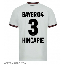 Bayer Leverkusen Piero Hincapie #3 Uit tenue 2023-24 Korte Mouwen