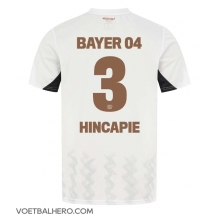 Bayer Leverkusen Piero Hincapie #3 Uit tenue 2024-25 Korte Mouwen