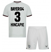 Bayer Leverkusen Piero Hincapie #3 Uit tenue Kids 2023-24 Korte Mouwen (+ broek)