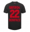 Bayer Leverkusen Victor Boniface #22 Thuis tenue 2023-24 Korte Mouwen