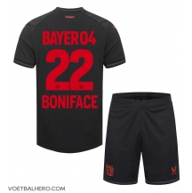 Bayer Leverkusen Victor Boniface #22 Thuis tenue Kids 2023-24 Korte Mouwen (+ broek)