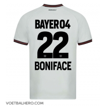 Bayer Leverkusen Victor Boniface #22 Uit tenue 2023-24 Korte Mouwen