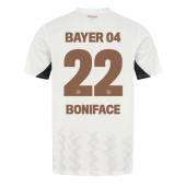 Bayer Leverkusen Victor Boniface #22 Uit tenue 2024-25 Korte Mouwen