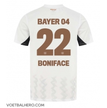 Bayer Leverkusen Victor Boniface #22 Uit tenue 2024-25 Korte Mouwen