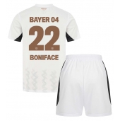 Bayer Leverkusen Victor Boniface #22 Uit tenue Kids 2024-25 Korte Mouwen (+ broek)