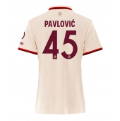 Bayern Munich Aleksandar Pavlovic #45 Derde tenue Dames 2024-25 Korte Mouwen