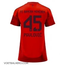 Bayern Munich Aleksandar Pavlovic #45 Thuis tenue Dames 2024-25 Korte Mouwen