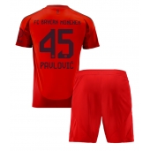 Bayern Munich Aleksandar Pavlovic #45 Thuis tenue Kids 2024-25 Korte Mouwen (+ broek)