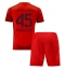 Bayern Munich Aleksandar Pavlovic #45 Thuis tenue Kids 2024-25 Korte Mouwen (+ broek)