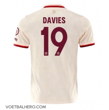 Bayern Munich Alphonso Davies #19 Derde tenue 2024-25 Korte Mouwen