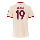 Bayern Munich Alphonso Davies #19 Derde tenue Dames 2024-25 Korte Mouwen