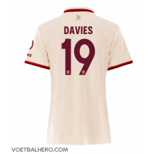 Bayern Munich Alphonso Davies #19 Derde tenue Dames 2024-25 Korte Mouwen