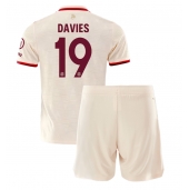 Bayern Munich Alphonso Davies #19 Derde tenue Kids 2024-25 Korte Mouwen (+ broek)