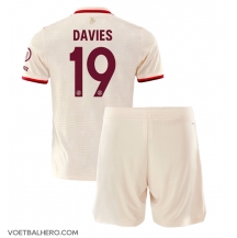 Bayern Munich Alphonso Davies #19 Derde tenue Kids 2024-25 Korte Mouwen (+ broek)