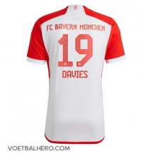 Bayern Munich Alphonso Davies #19 Thuis tenue 2023-24 Korte Mouwen