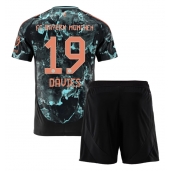 Bayern Munich Alphonso Davies #19 Uit tenue Kids 2024-25 Korte Mouwen (+ broek)