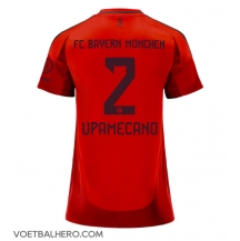 Bayern Munich Dayot Upamecano #2 Thuis tenue Dames 2024-25 Korte Mouwen