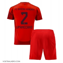 Bayern Munich Dayot Upamecano #2 Thuis tenue Kids 2024-25 Korte Mouwen (+ broek)